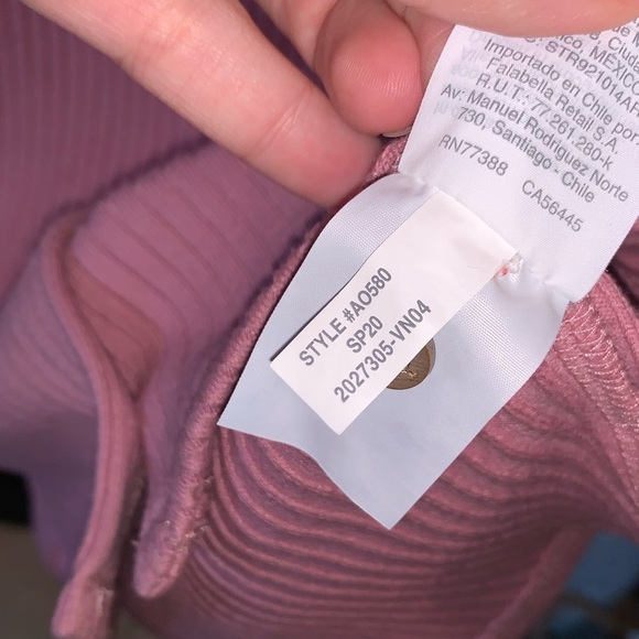 Madewell Pink Button Front Ribbed Short Sleeve Mini Dress Size Medium - Picture 4 of 8